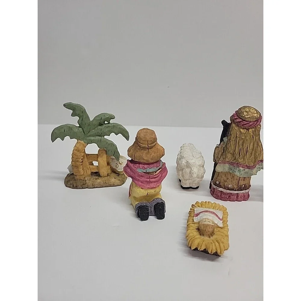 NATIVITY SET RESIN 7 PIECE‎ 4